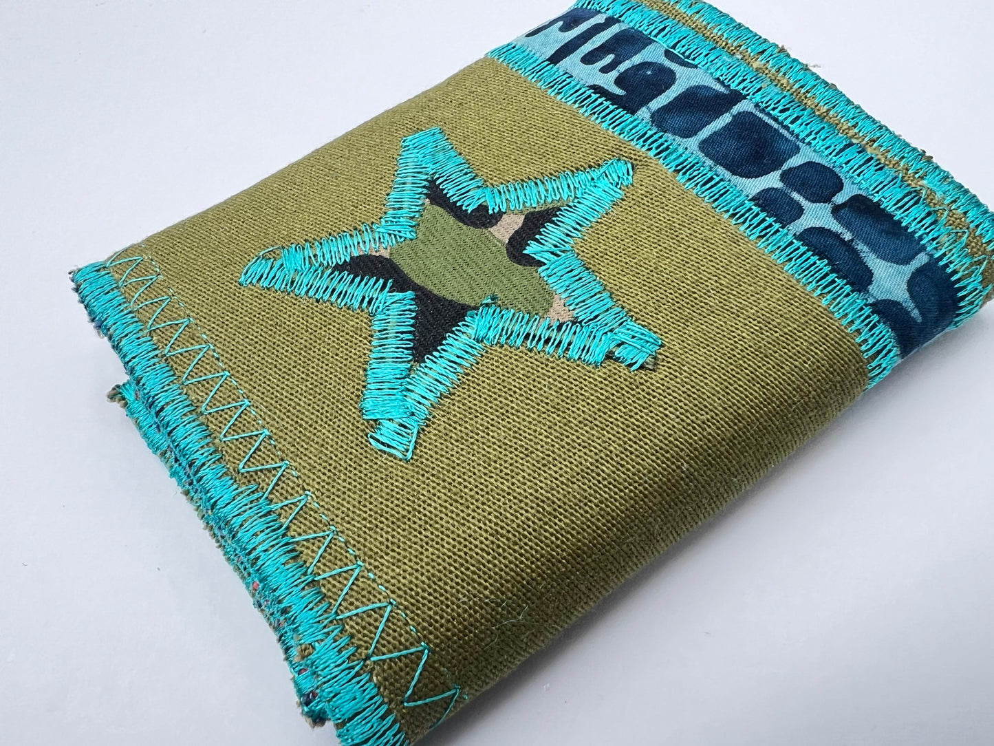 Star Stitched Trifold Stitch Craze Wallet