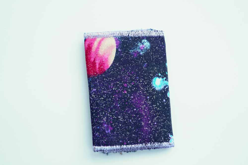 Spaced Stitched Trifold Wallet